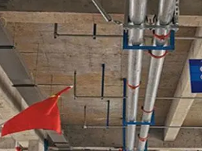 大余管廊支架的安装方法